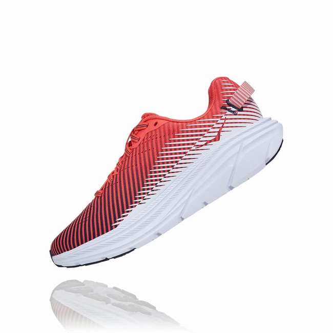 Hoka One One RINCON 2 Női Vegán Cipő Piros Fehér | 1cnK0RMB