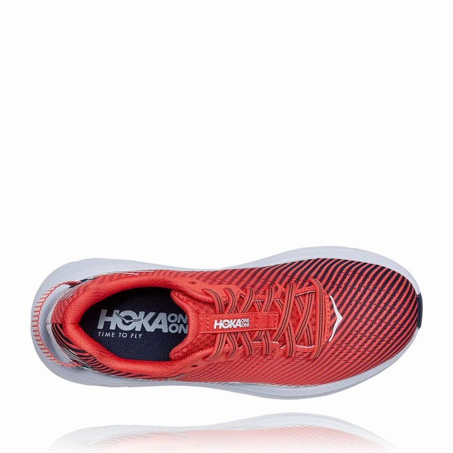 Hoka One One RINCON 2 Női Vegán Cipő Piros Fehér | 1cnK0RMB