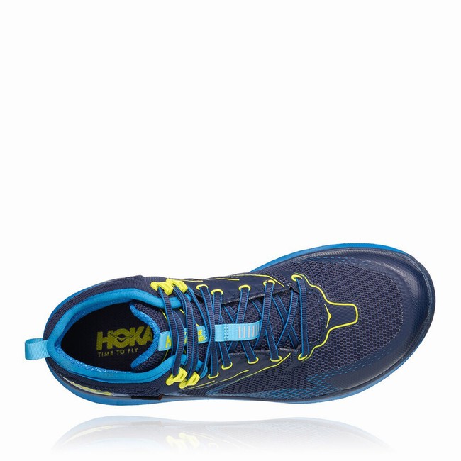 Hoka One One SKY TOA GORE-TEX Férfi Túracipő Sötétkék Kék | 5nyz2GOg