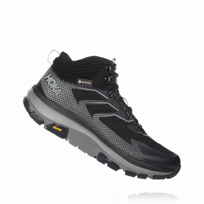 Hoka One One SKY TOA GORE-TEX Férfi Vegán Cipő Fekete Szürke | vj2wHVBb