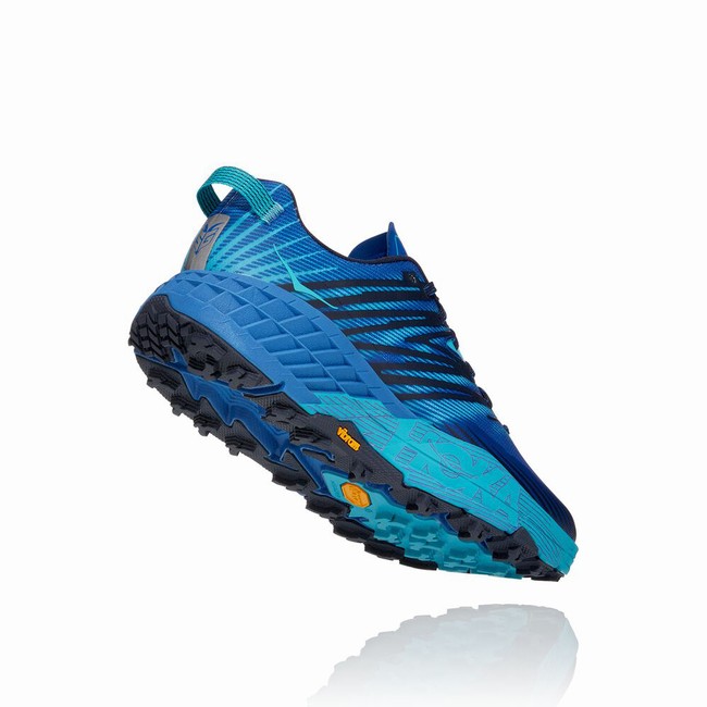 Hoka One One SPEEDGOAT 4 Férfi Trail Futócipő Kék | NR9MzL68