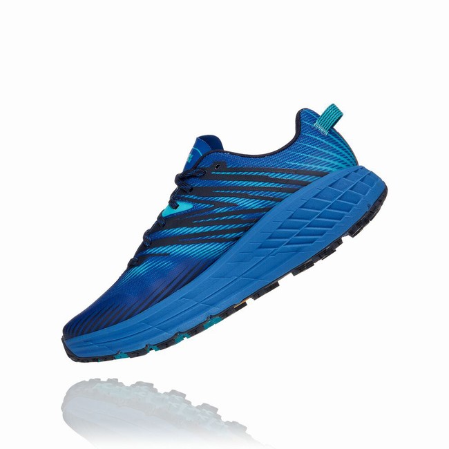 Hoka One One SPEEDGOAT 4 Férfi Trail Futócipő Kék | NR9MzL68