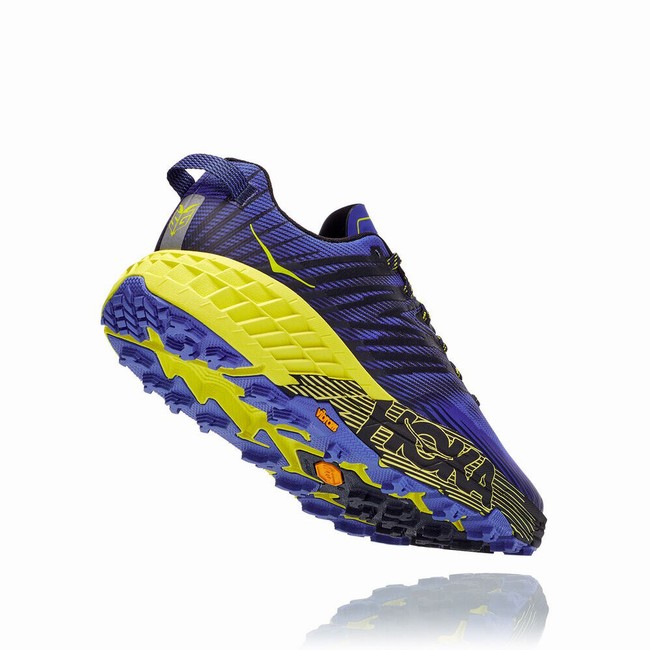 Hoka One One SPEEDGOAT 4 Férfi Trail Futócipő Kék Zöld | WhM5sel0