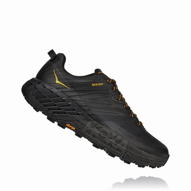 Hoka One One SPEEDGOAT 4 GORE-TEX Férfi Trail Futócipő Fekete | AdknNjps