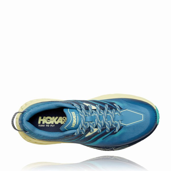 Hoka One One SPEEDGOAT 4 Női Vegán Cipő Kék | 3n7RHYVP