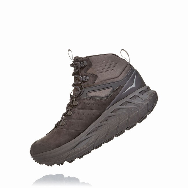 Hoka One One STINSON MID GORE-TEX Férfi Túracipő Szürke | LImfrVqN