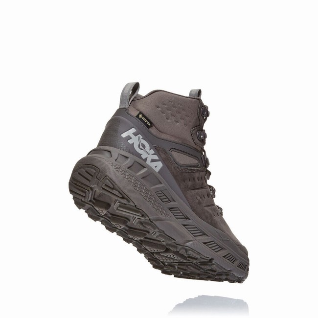 Hoka One One STINSON MID GORE-TEX Férfi Utcai Cipő Szürke | UQ3o5XEr