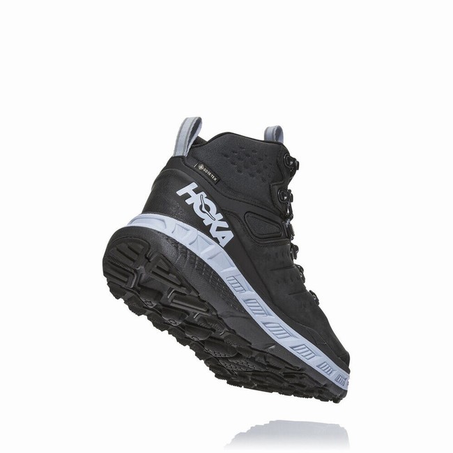 Hoka One One STINSON MID GORE-TEX Női Utcai Cipő Fekete | Zzl8gR1O