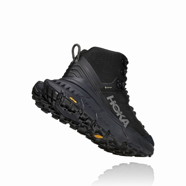 Hoka One One TENNINE HIKE GORE-TEX Férfi Túracipő Fekete | Jf6BU4Zp