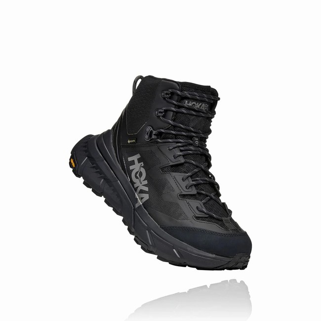 Hoka One One TENNINE HIKE GORE-TEX Férfi Túracipő Fekete | Jf6BU4Zp