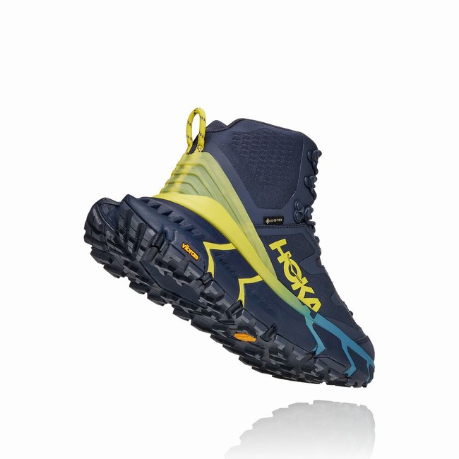 Hoka One One TENNINE HIKE GORE-TEX Férfi Túracipő Fekete | vMlFV841