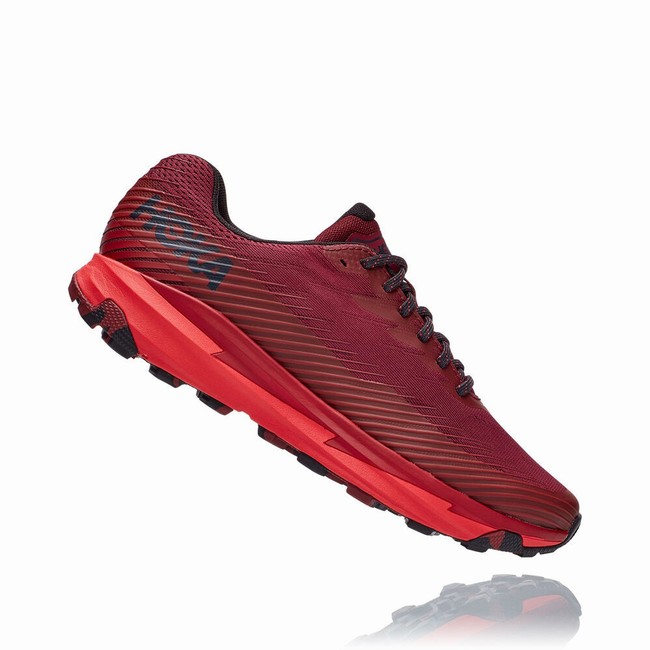 Hoka One One TORRENT 2 Férfi Trail Futócipő Piros | iylHoJAz