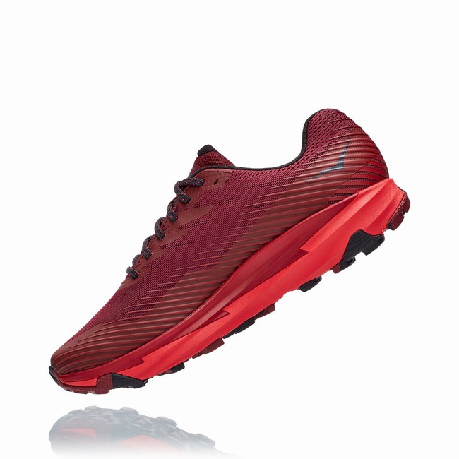 Hoka One One TORRENT 2 Férfi Trail Futócipő Piros | iylHoJAz