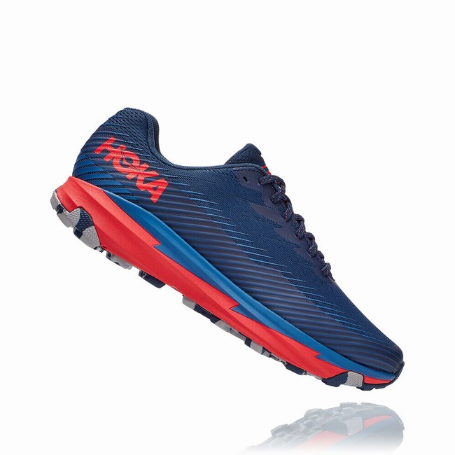 Hoka One One TORRENT 2 Férfi Trail Futócipő Sötétkék Piros | wNWgXcDy