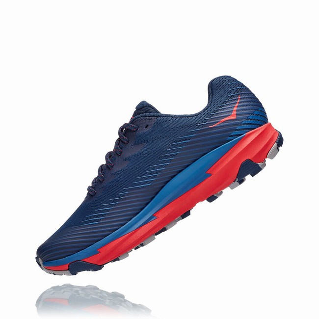 Hoka One One TORRENT 2 Férfi Trail Futócipő Sötétkék Piros | wNWgXcDy