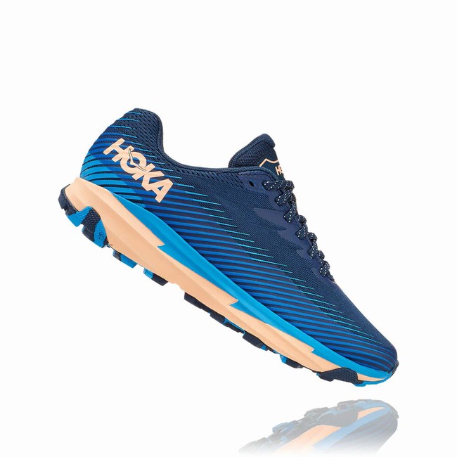 Hoka One One TORRENT 2 Női Trail Futócipő Sötétkék | Lj601iQ2