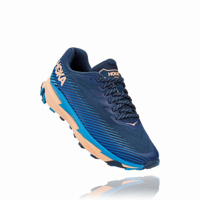 Hoka One One TORRENT 2 Női Trail Futócipő Sötétkék | Lj601iQ2