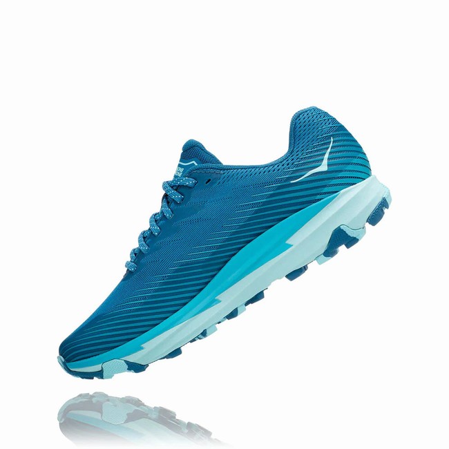 Hoka One One TORRENT 2 Női Trail Futócipő Kék | UDnWT4Jv